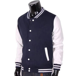 OEM servicio personalizado de manga larga chaqueta de béisbol Varsity Hombres Elegantes Varsity Letterman chaquetas - Product Image 5