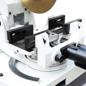 เลื่อยตัดโลหะแบบวงกลมไฮดรอลิกขนาด 12.4 นิ้ว กึ่งอัตโนมัติ พร้อมแป้นเหยียบควบคุม สำหรับเหล็กและอลูมิเนียม - ใช้งานได้สองแบบ - Product Image 3