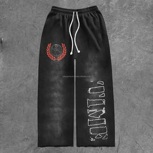 ชุดเซ็ตแทรคสูทผู้ชาย OEM ผ้าฟลีซพิมพ์ลายดิจิทัลแบบมีฮู้ดสำหรับฤดูหนาว กางเกงขาบาน ผ้าฝ้าย 100% 2 ชิ้น - Product Image 3