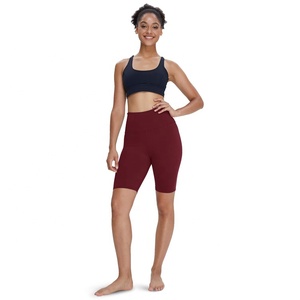 Nuevos pantalones de pinza ajustados sin costuras moldeadores de cintura alta para gimnasio, pantalones de Yoga para levantamiento de cadera, pantalones cortos deportivos para Yoga, pantalones cortos para mujer - Product Image 6