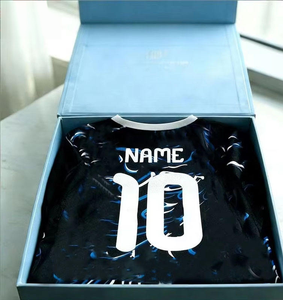 เสื้อฟุตบอลทีมชาติอาร์เจนตินา รุ่นแฟนเอ็ดิชั่น คุณภาพสูง รุ่นผู้เล่น ปี 2026 ลีกโลก ผลิตจากโพลีเอสเตอร์ 100% ป้องกันแบคทีเรีย แห้งเร็ว - Product Image 1