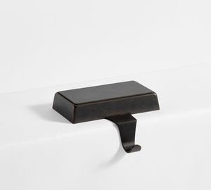 Soporte de calcetín de Navidad de metal de hierro forjado duradero para chimenea gancho colgante de vacaciones decoración de diseño festivo clásico - Product Image 6