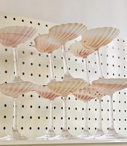 Vidrio en forma de concha marina, ideal para mostrar bebidas y estilo de mesa de lujo para el hogar - Product Image 2