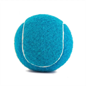 Balle de tennis d'entraînement pressurisée durable de qualité supérieure couleur unie meilleures balles de tennis en caoutchouc - Product Image 1