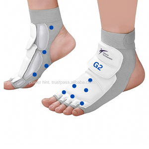 WTF Approved Custom Brand Taekwondo Electronic GEN2 E-Foot Best Quality 22 Sensor Waterproof Comfortable Durable Foot Protectors - Product Image 3