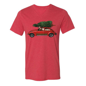 T-shirts unisexes à col en V 2026, parfaits pour un usage quotidien en été, avec possibilité de logo personnalisé, 100% coton. - Product Image 5