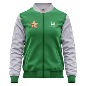 Blouson à col ras du cou unisexe de baseball formel universitaire veste de mode d'hiver brodée de rue conçue sur mesure - Product Image 2