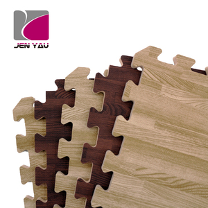 Losetas de Espuma EVA Antideslizantes con Diseño de Madera, 60x60cm, 14mm de Grosor, con Borde, No Tóxicas - Product Image 6