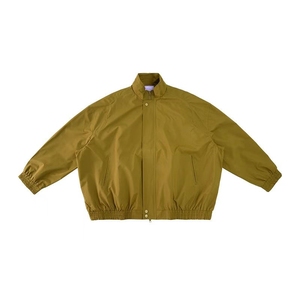 เสื้อแจ็คเก็ตกันลมผู้ชายไซส์ใหญ่ สไตล์ลำลอง สำหรับกิจกรรมกลางแจ้ง ผลิตจากไนลอน ระบายอากาศได้ดี มีซิป ปิดสนิท กันน้ำ เหมาะสำหรับฤดูร้อน - Product Image 1