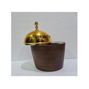 หม้อไม้ก้นร้อนพร้อมฝาเหล็กออกแบบได้ตามที่ต้องการหม้อปรุงอาหารขนาดมาตรฐานสำหรับงานแต่งงาน - Product Image 2