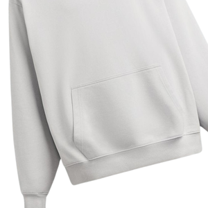 Sudadera con Capucha Blanca Unisex, Sudadera con Capucha de Felpa de Algodón Grueso, Estilo Informal de Invierno, Estilo Minimalista Urbano, Estilo Liso, Estilo al por Mayor - Product Image 3