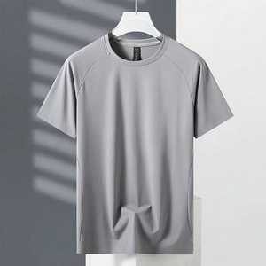 OEM ODM Wholesale Custom Logo 100% Organic Cotton T <b>Shirt</b> Breathable Blank Athletic T <b>Shirts</b> <b>Men</b> Plain White T-<b>Shirts</b> - Product Image 3
