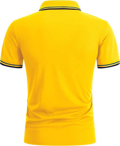 Polos pour hommes polo de golf à manches courtes avec poches chemise de tennis évacuant l'humidité t-shirts de polo d'été - Product Image 2