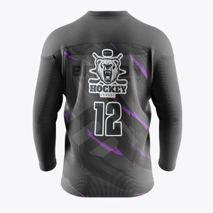 Venta al por mayor personalizado para hombre uniforme de hockey sobre hielo kit OEM/ODM sublimación completa Jersey y pantalones equipo ropa deportiva proveedor de fábrica - Product Image 2