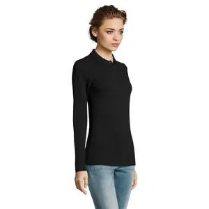 Camiseta Polo Promocional Personalizada Perfect LSL para Mujer, 180 Unidades, para Merchandising - Product Image 5