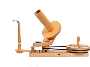 Enrouleur de boule de fil en bois-Grand enrouleur de fil en bois pour tricoter le crochet fabriqué à la main-Enrouleur de boule naturel robuste - Product Image 2