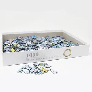 Rompecabezas del Mapa del Mundo de 1000 Piezas, Diseño Personalizado, Juguete Educativo Magnético, MAPAS en MINUTOS de Mini Style - Product Image 5