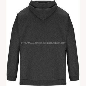 Sweat-shirt unisexe tendance pour l'automne et l'hiver, vêtements de sport chauds, logo brodé, badge personnalisé, pull à col rond, couleurs contrastées, motif uni - Product Image 4