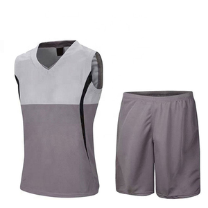 Uniforme de baloncesto sublimado personalizado unisex, equipo de club, nuevo diseño, transpirable, de talla grande, antibacteriano, de secado rápido, sin mangas - Product Image 6