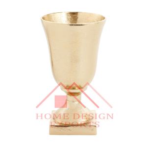 Vase de planteur d'urnes d'or pour la maison hôtels et restaurants Vase de plancher d'urnes en aluminium de conception classique pour la décoration de mariage best-seller - Product Image 3