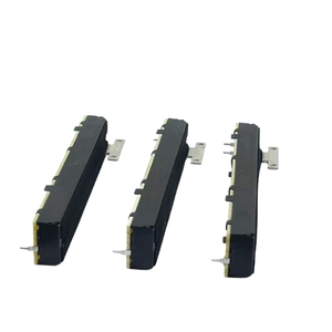 Venta caliente Favor Union High Rotary Reóstatos Potenciómetros 60mm Fader Smooth Torque Dual T Shaft Slider Low Noise Linear B10K - Product Image 3