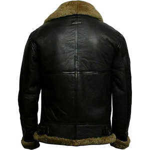 Chaqueta Bomber de Piel de Oveja para Hombre, Primavera, Camuflaje, Logotipo Frontal, Cómoda, Precio Razonable, Servicio OEM - Product Image 2