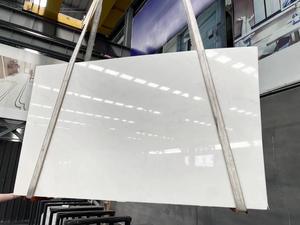 แผ่นหินอ่อนสีขาว Han <span class=keywords><strong>Bai</strong></span> <span class=keywords><strong>Yu</strong></span> สำหรับประติมากรรมพื้นผนังตกแต่งบ้านกระเบื้องหินอ่อนสีขาว - Product Image 5