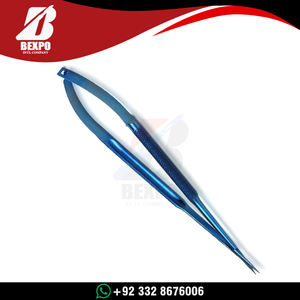 Microtijeras de Titanio Premium de 12 cm, Ultraligeras, No Magnéticas, Reutilizables, Instrumentos Oftálmicos de Microcirugía de Calidad Superior - Product Image 2