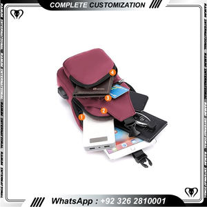 Bolso bandolera pequeño bandolera pecho bandolera hombro cintura - Product Image 5