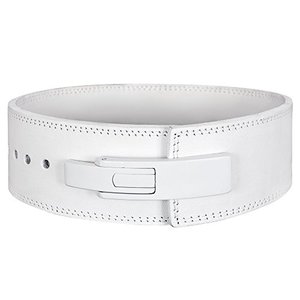 Barato logotipo personalizado de cuero de gamuza suave Powerlifting palanca Pro cinturón Unisex 4 "ancho cinturón de levantamiento de pesas con palanca de acero hebilla cinturón - Product Image 5