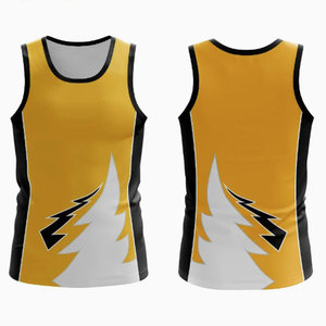 Débardeur d'entraînement avec logo personnalisé pour hommes Haut de musculation Stringer Fitness Style décontracté tricoté - Product Image 1