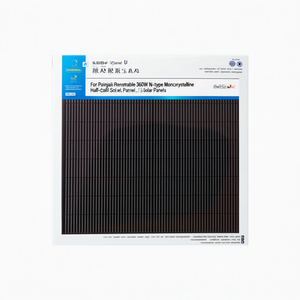 Panel Solar Monocristalino de Media Celda Tipo N de 360W Renovable de Patanjali - Product Image 2