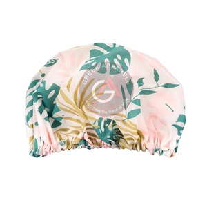 Luxury Top Quality Wholesale Reversible Shower Cap Custom Print Women Fashion Night Sleep Cap Designer Satin Hair Cover <b>Bonnet</b> - Product Image 3