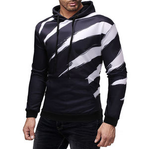 Sudaderas con capucha de sublimación para hombre de secado rápido Nueva llegada Fabricación Sudadera con capucha de alta calidad sublimada de manga larga - Product Image 1