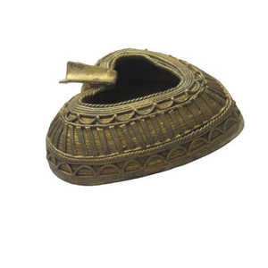 Cenicero hecho a mano Dhokra Dokra gran obra de arte Interior decoración del hogar regalo Showpiece - Product Image 1