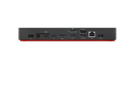 40B00300US untuk Lenovo ThinkPad Thunderbolt 4 Dock Stasiun Docking Berkinerja Tinggi dengan Dual USB C dengan Adaptor 300W