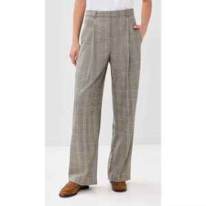 Venta al por mayor de las mujeres Flare Jogger Pantalones y Pantalones 100% de algodón transpirable suave holgado de pierna ancha recta Pantalones de alta calidad OEM - Product Image 4