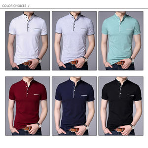 2025 Servicio OEM personalizado estilo clásico polos para hombres 100% algodón, alta calidad Polo camiseta, nuevo diseño personalizado Polo camiseta - Product Image 5