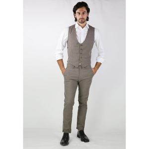 เสื้อกั๊กผู้ชายสไตล์วัยรุ่นเสื้อกันลมใส่ได้2ด้าน, เสื้อกั๊กแบบเป็นทางการหรือใส่ลำลองสามารถปรับโลโก้ได้ตามต้องการผ้าฝ้ายโพลีเอสเตอร์ถักสีสำหรับกลางแจ้ง - Product Image 1