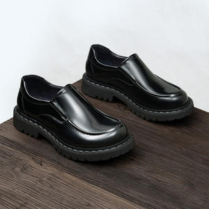 รองเท้าหนังวัวแท้แบบอ็อกซ์ฟอร์ด พร้อมส้นรองรับแรงกระแทกและดีไซน์กันลื่น รองเท้าหนังสำหรับสุภาพบุรุษ - Product Image 5