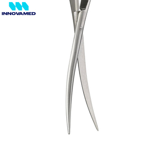 Precision Curved Micro Spring Scissors Stainless Steel for Embroidery <b>Sewing</b> and Beauty Care By INNOVAMED - Product Image 6