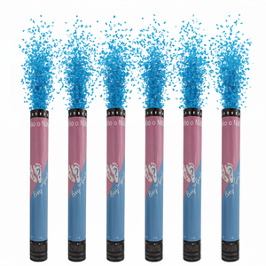 Novedad: Confeti Azul de 40cm, Papel para Baby Shower, Fiesta, Halloween, Año Nuevo, Celebraciones Especiales, Venta al Por Mayor - Product Image 1