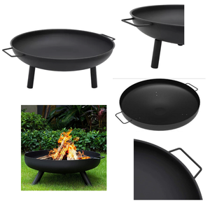 Brasero Redondo para Patio, Jardín, Camping, Exterior, Quemador de Leña, Calentador de Patio - Product Image 3