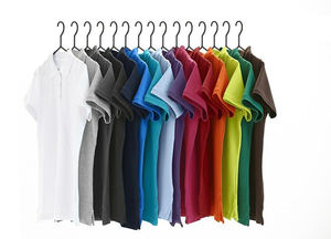 Chemises polo pour hommes Best-seller Nouveau design Logo personnalisé Chemises polo respirantes de couleur unie pour hommes - Product Image 4