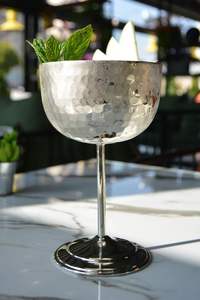 Vaisselle en fer cuivre Champion faite à la main verres décoratifs en verre taille personnalisable pour le service sain de boissons à l'eau - Product Image 3