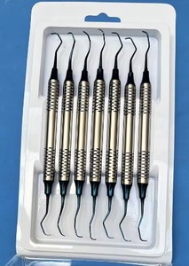 Juego de Curetas Gracey Dentales de Ortodoncia, Herramientas Dentales Premium de Acero Inoxidable, Escalador Manual para Periodoncia y Planificación Radicular - Product Image 3