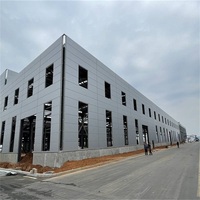 Entrepôt en acier à faible coût, atelier, norme CE-EN1090, personnalisable, résistant au vent, bâtiment industriel fiable, design moderne, garantie 3 ans