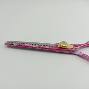 Professionnel Extra Sharp En Acier Inoxydable Coupe De Cheveux Lame Droite Ciseaux Amincissants Papier Couleur Enduit pour Barbiers - Product Image 3