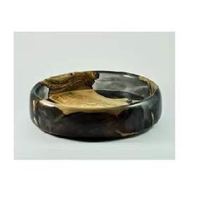 Low Price Resin & Eco Friendly Biodegradable Recycled <b>Bamboo</b>/Acacia/Mango Wood Handi Serving <b>Bowl</b> for Use in Tabletop <b>Bowls</b> - Product Image 1