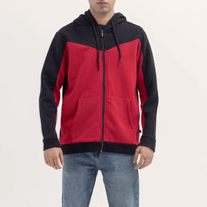 Sudadera con capucha de lana con logotipo personalizado para invierno Sudadera con capucha bordada con impresión personalizada Sudadera con capucha en blanco para hombre - Product Image 1